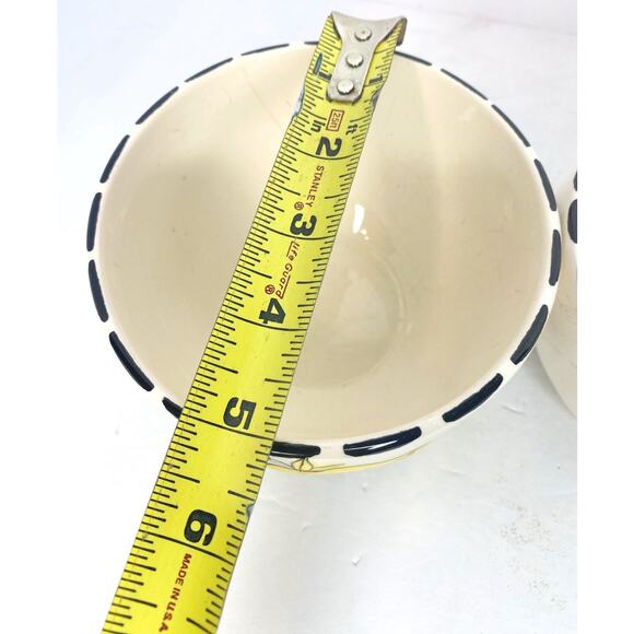 Cute Vintage 3d Giraffe Bowl Or Candy Dish Set Of 2 - Picture 15 of 16